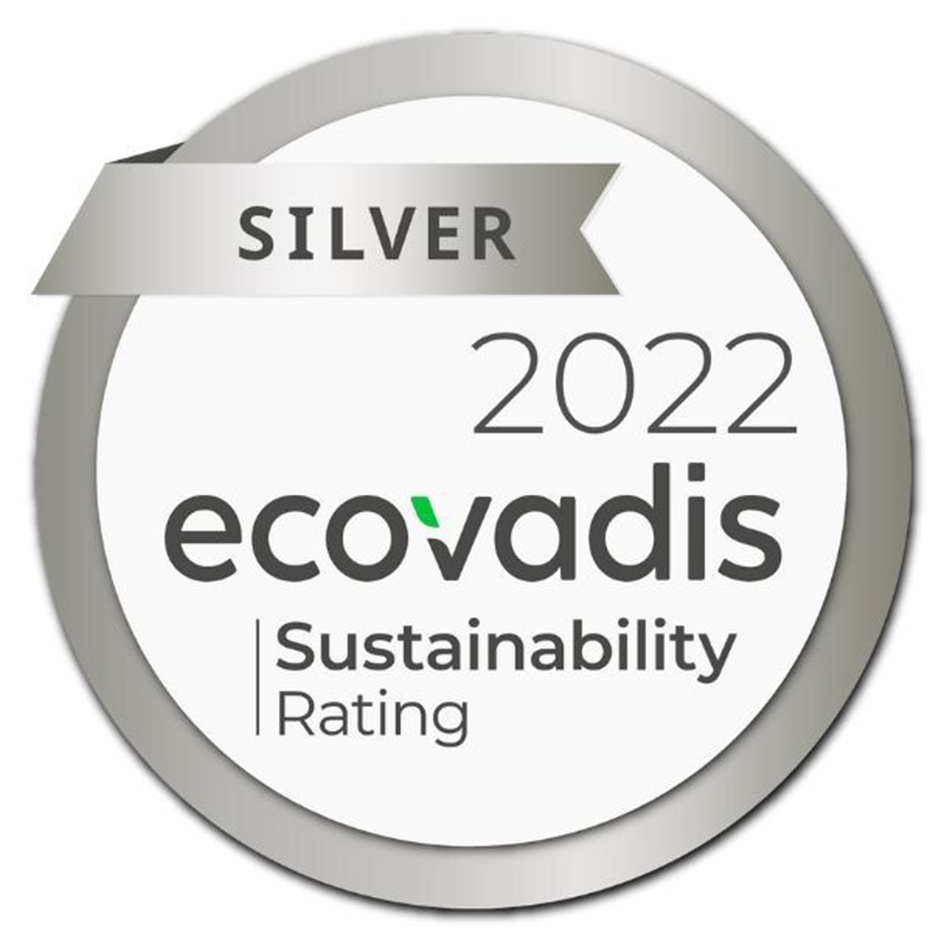 Ecovadis Silver Medal logo