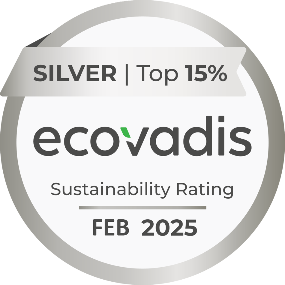 Ecovadis Silver Medal logo